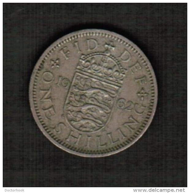 GREAT BRITAIN  1 SHILLING 1962 (KM # 904) - I. 1 Shilling