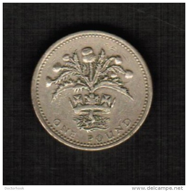 GREAT BRITAIN  1 POUND 1984 (KM # 934) - 1 Pond