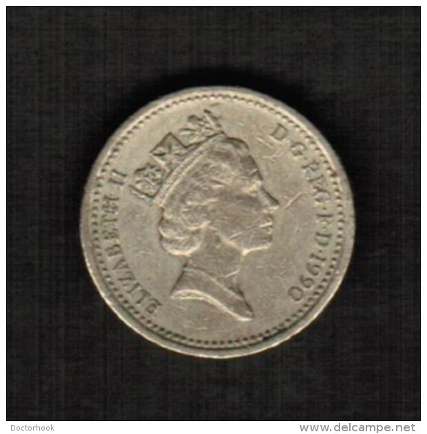 GREAT BRITAIN  1 POUND 1990 (KM # 941) - 1 Pound