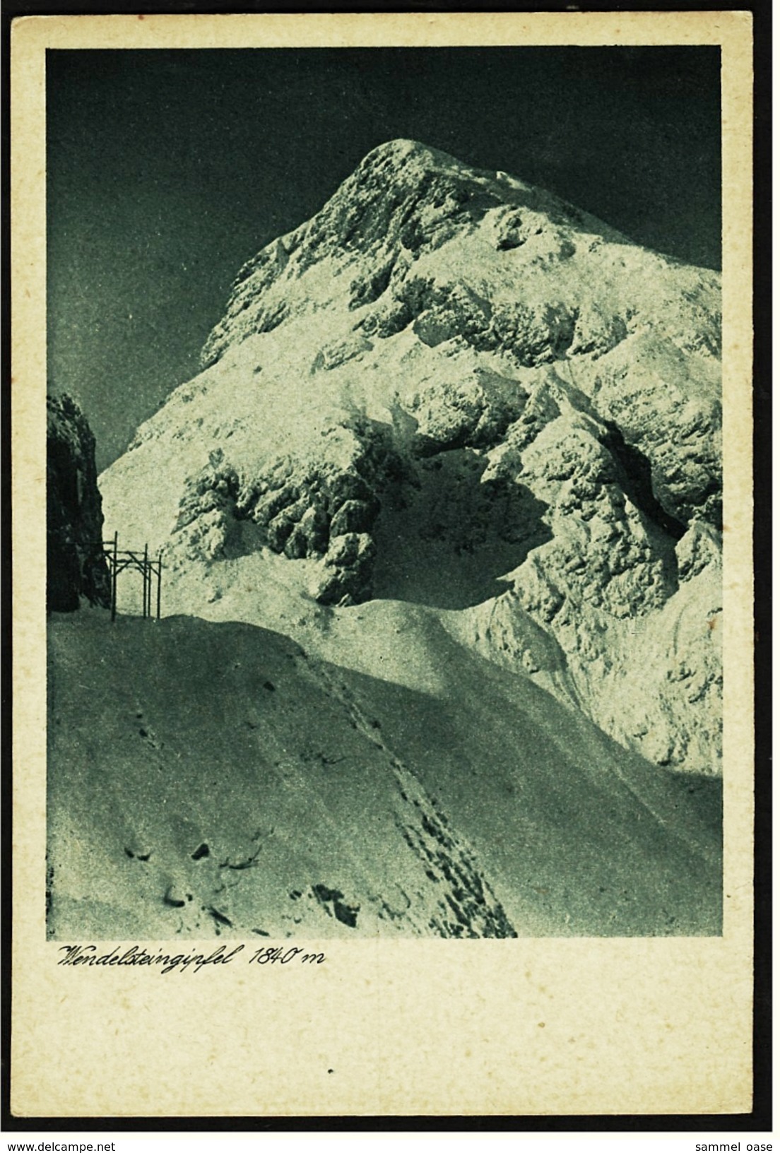 Wendelstein-.Gipfel  -  Bei Bayrischzell  -  Ansichtskarte Ca. 1925   (7185) - Schliersee