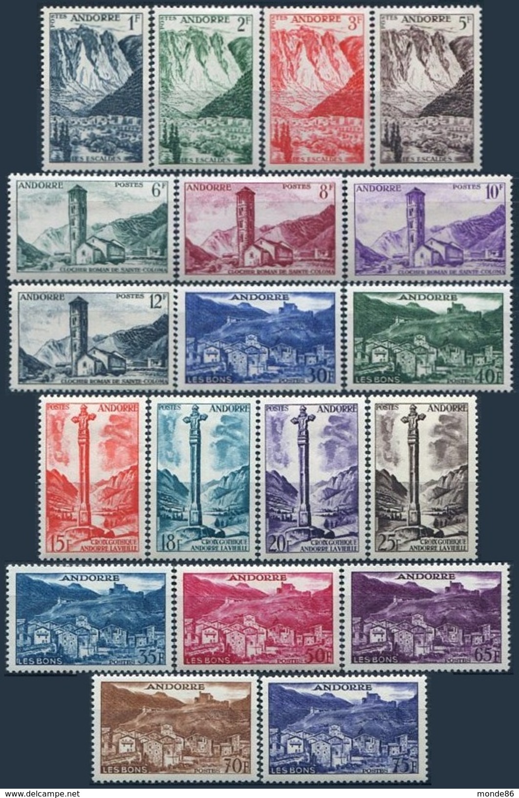 Y&T  N° 138-153 ** - Unused Stamps