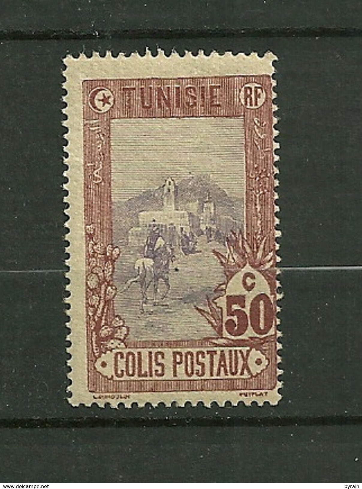 TUNISIE   1906   Colis Postaux   N°   6     Neuf Avec Trace De Charnière - Neufs