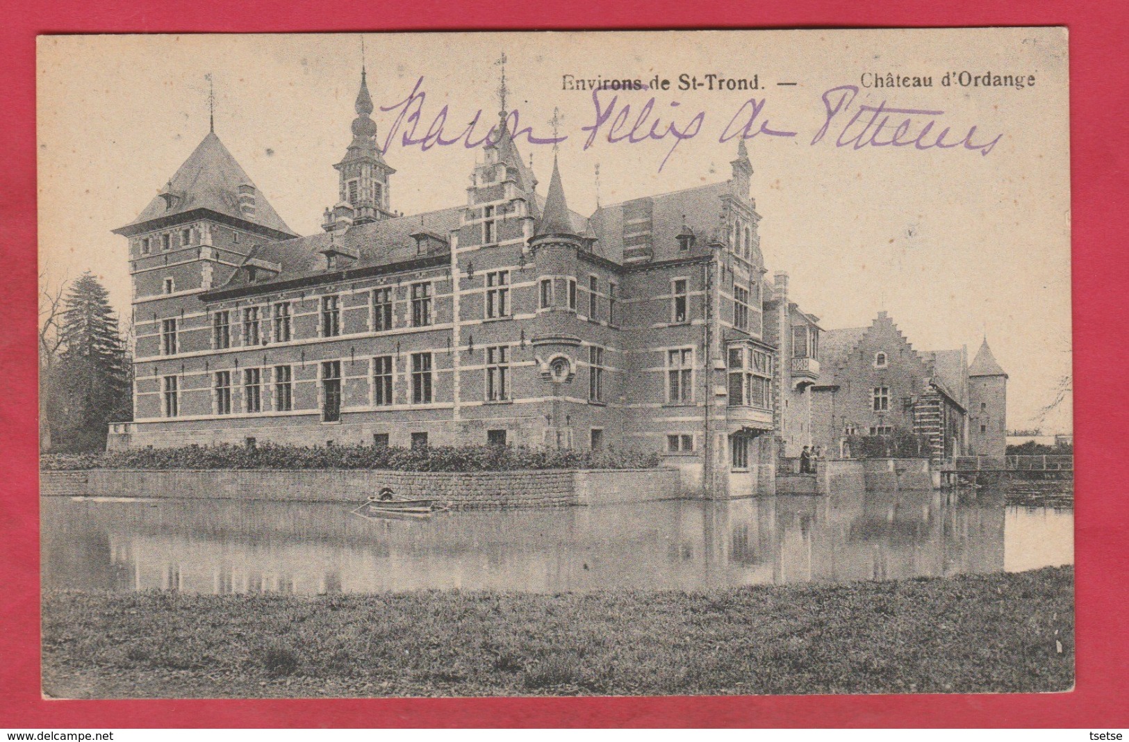 St.-Truiden - Kasteel Van Ordingen - 2 ( Verso Zien ) - Sint-Truiden