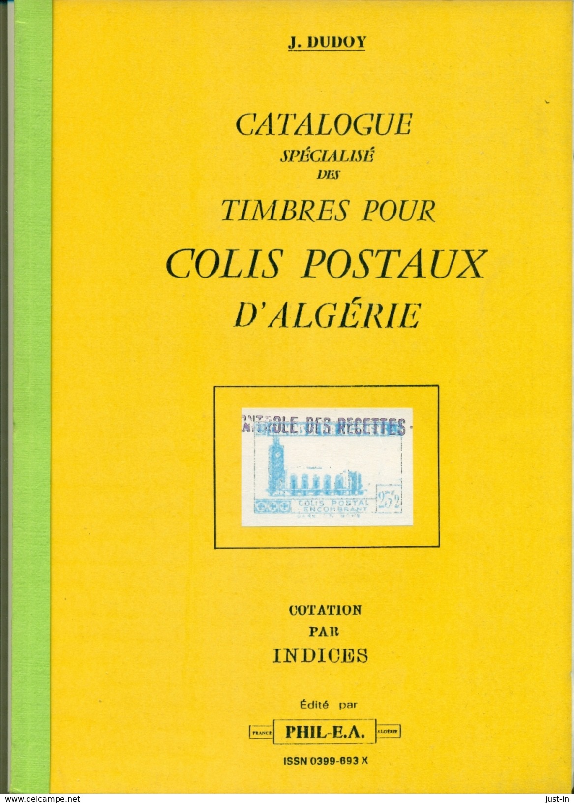 ALGERIE 1994 J.DUDOY CAT SPECIALISE COLIS POSTAUX Avec Variétés . RARE . - Autres & Non Classés