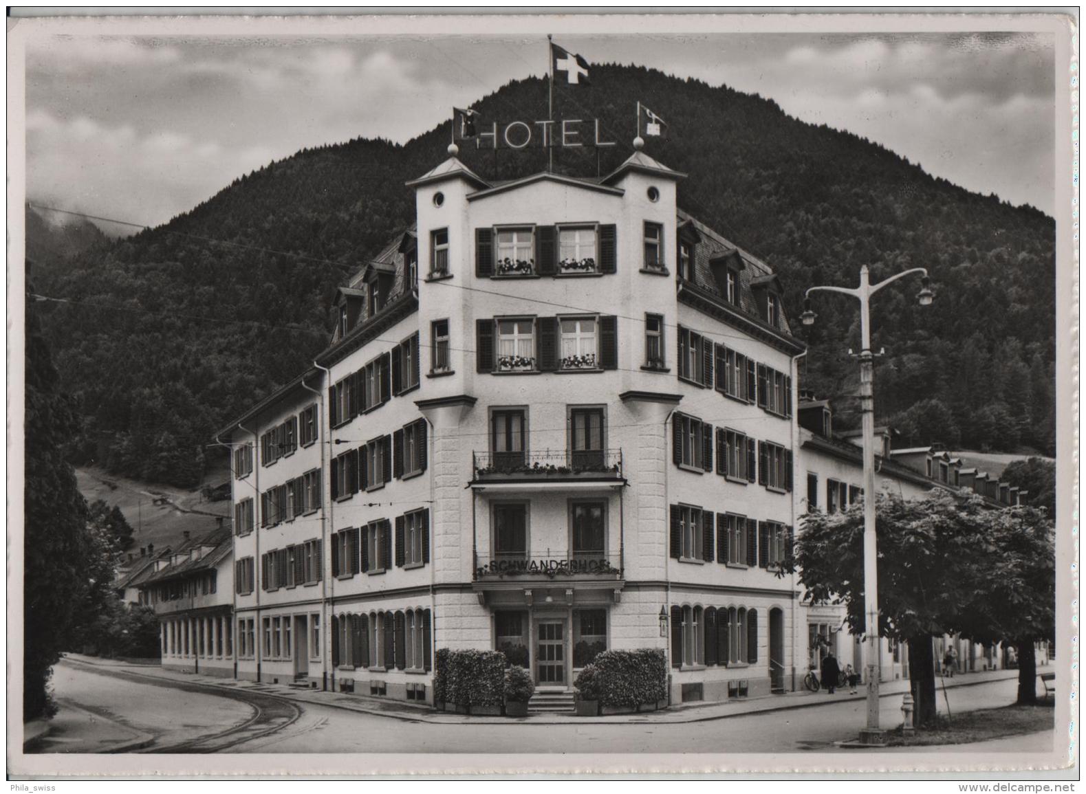 Hotel Schwanderhof Schwanden Glarus Direkt Beim Bahnhof - Photo: R. Baumann - Schwanden