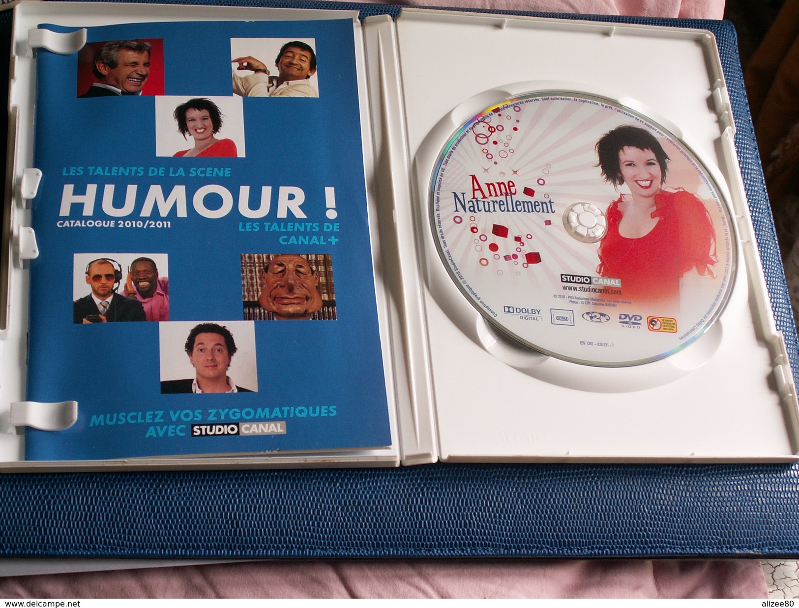 DVD  ANNE  ROUMANOFF  - Pochette Dédicace Originale - Durée 1h.28 - Couleur - Autres & Non Classés