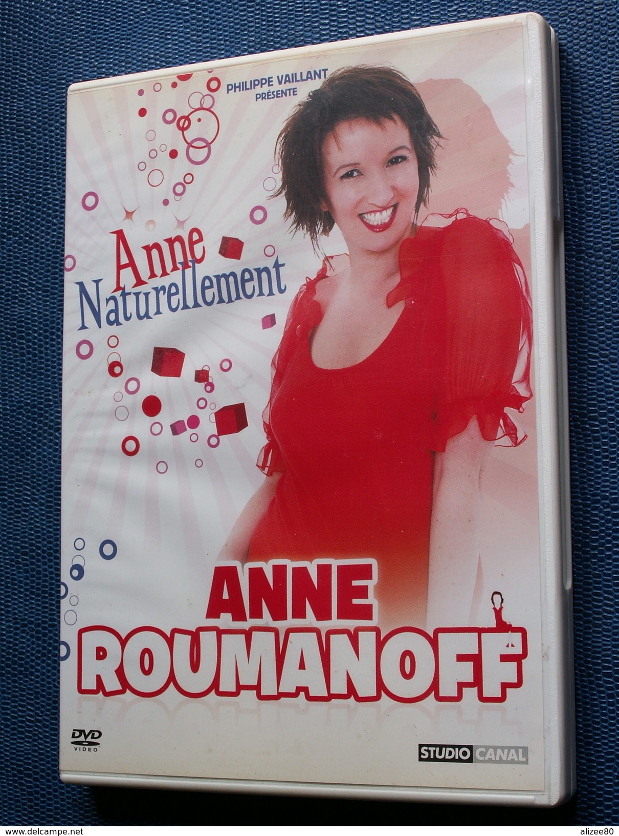 DVD  ANNE  ROUMANOFF  - Pochette Dédicace Originale - Durée 1h.28 - Couleur - Autres & Non Classés
