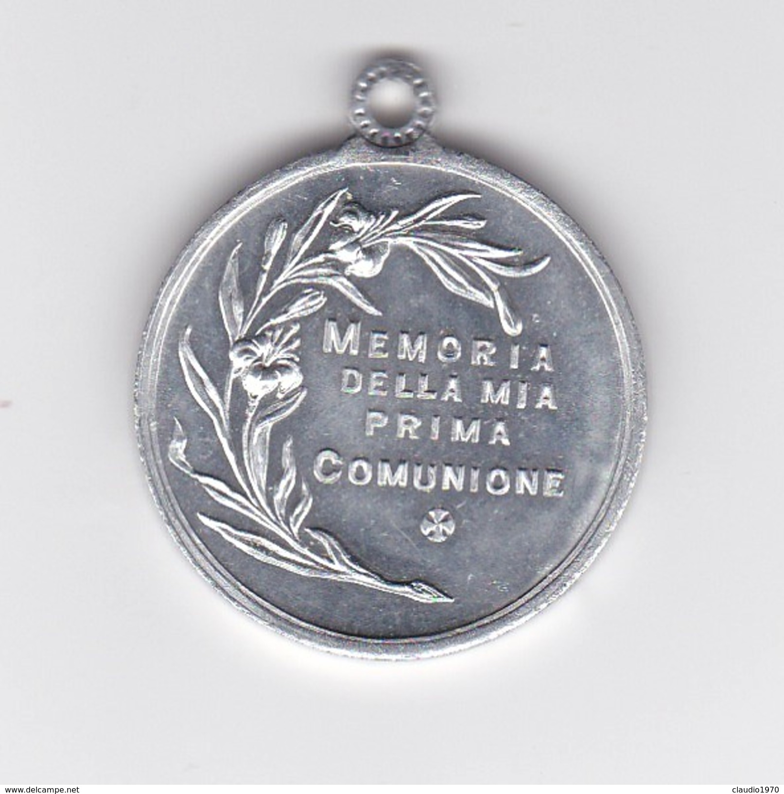 MEDAGLIA - MEMORIA DELLA MIA PRIMA COMUNIONE. - Altri & Non Classificati