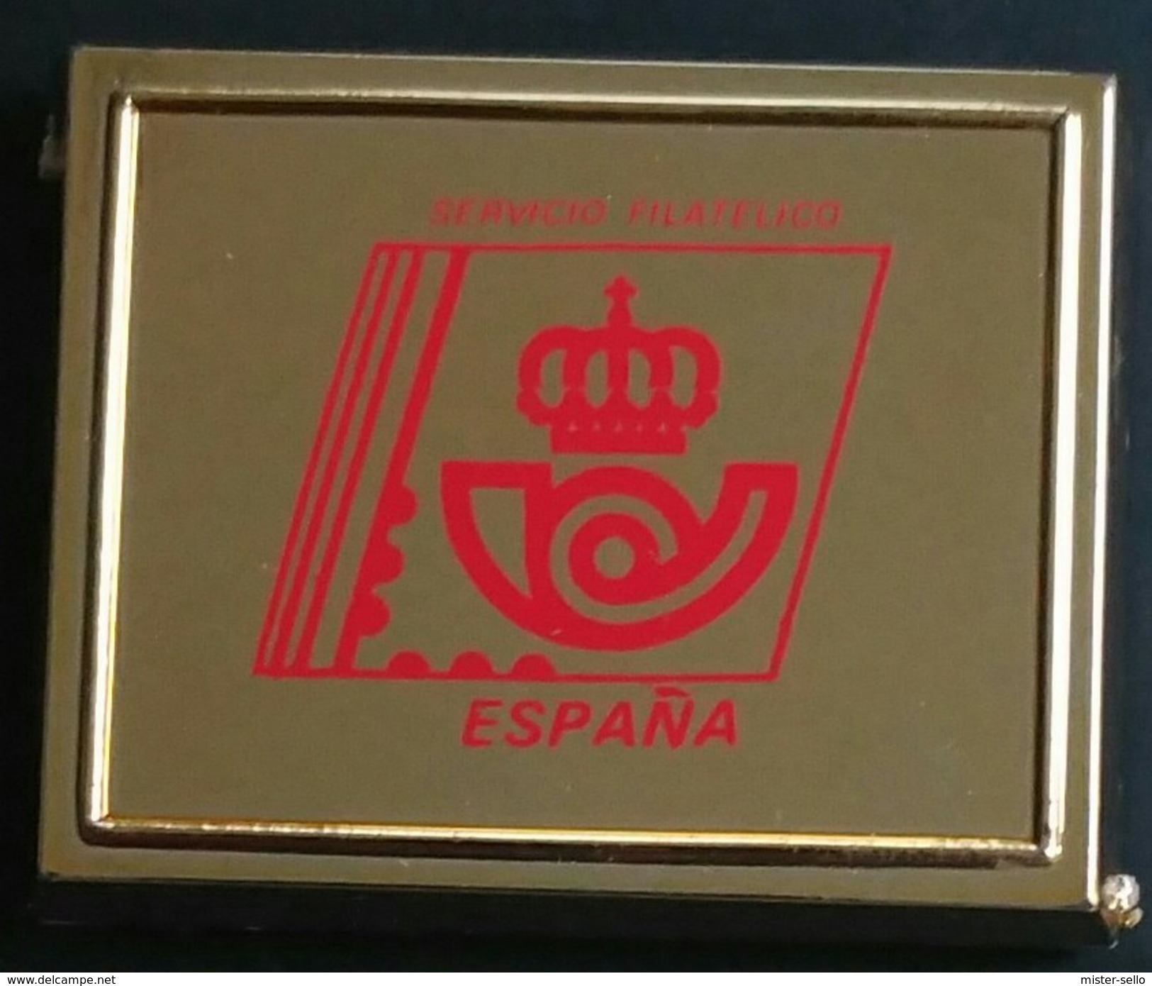 PIN DEL SERVICIO FILATÉLICO. EXPO SEVILLA 92. - Correo