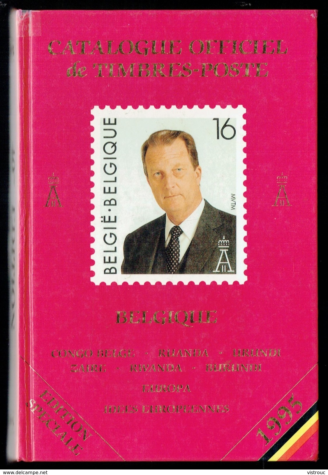 Catalogue Officiel C.O.B.   (FR) 1995 - Timbres De Belgique, Congo, Burundi, Ruanda-Urundi, Burundi, Katanga, EUROPA. - België