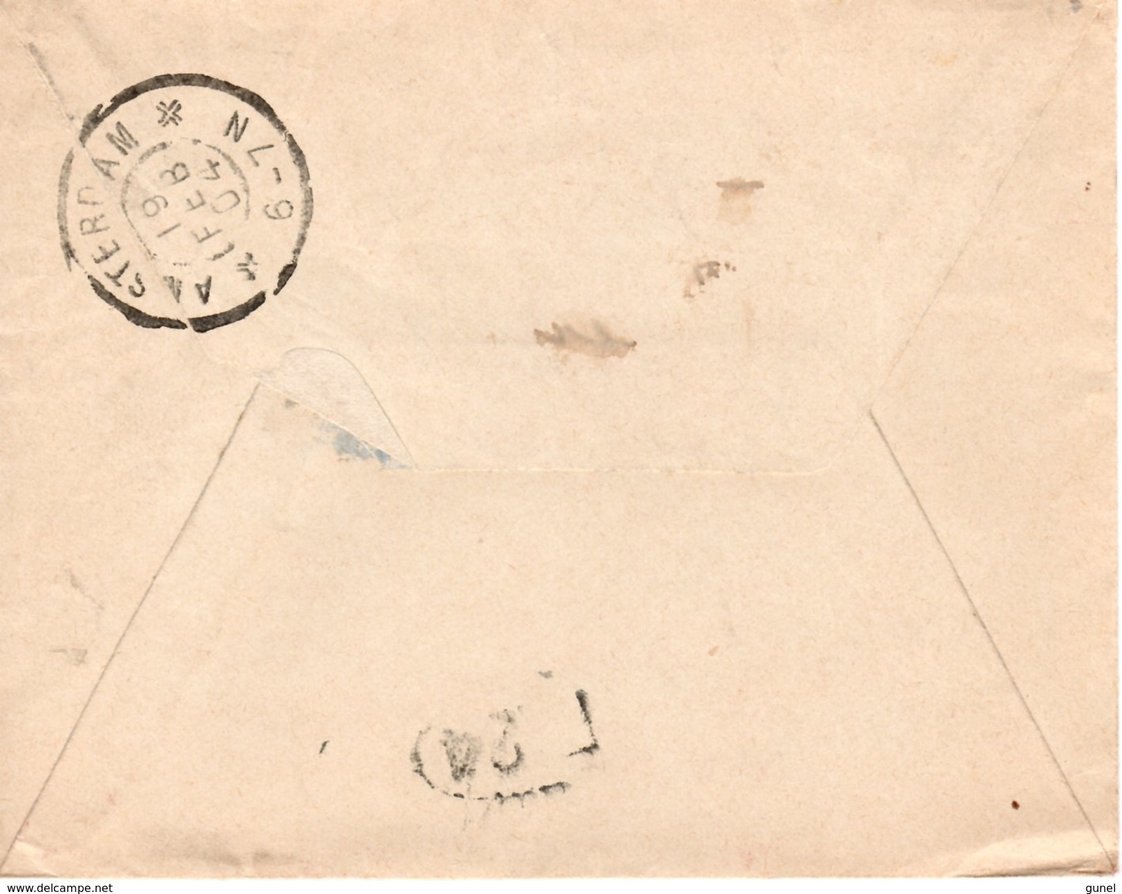 1904 Mooi Lokaal Briefje  Met Firmalogo Van Amsterdam Met Enkelfrankering Nvph 57 - Brieven En Documenten