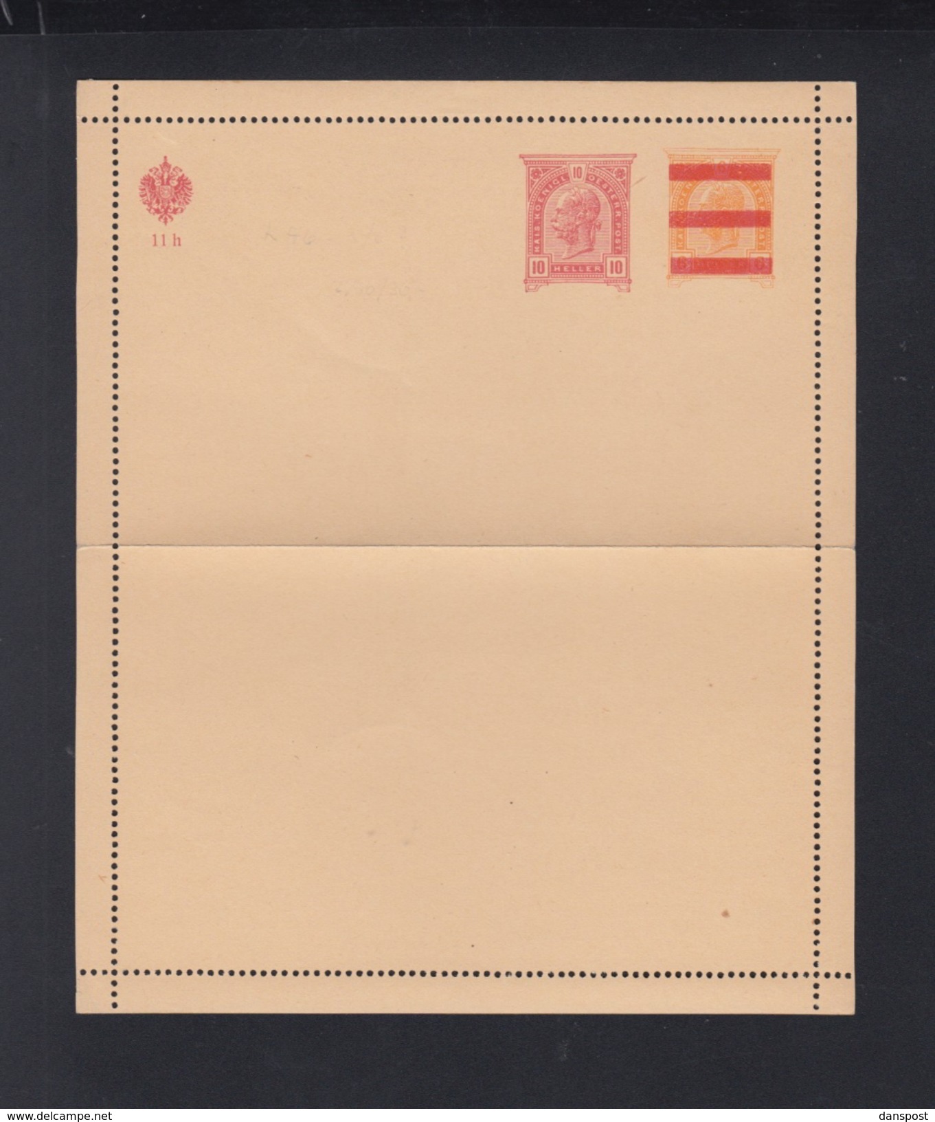 KuK Umschlag Mit Zudruck Ungebracht (3) - Other & Unclassified