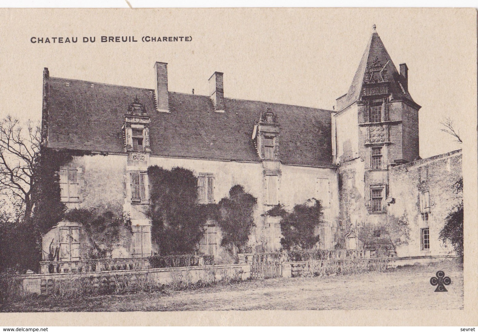 CHATEAU DU BREUIL. Cliché RARE - Autres & Non Classés