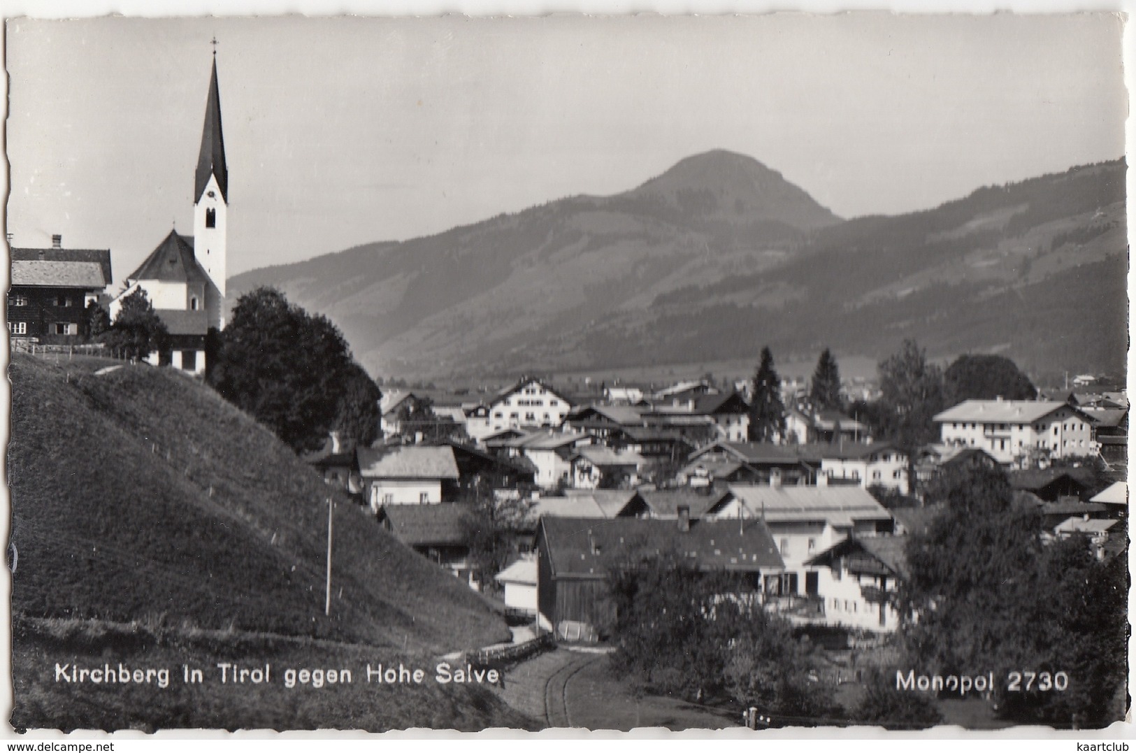 Kirchberg In Tirol Gegen Hohe Salve -  (Monopol 2730) - Kirchberg