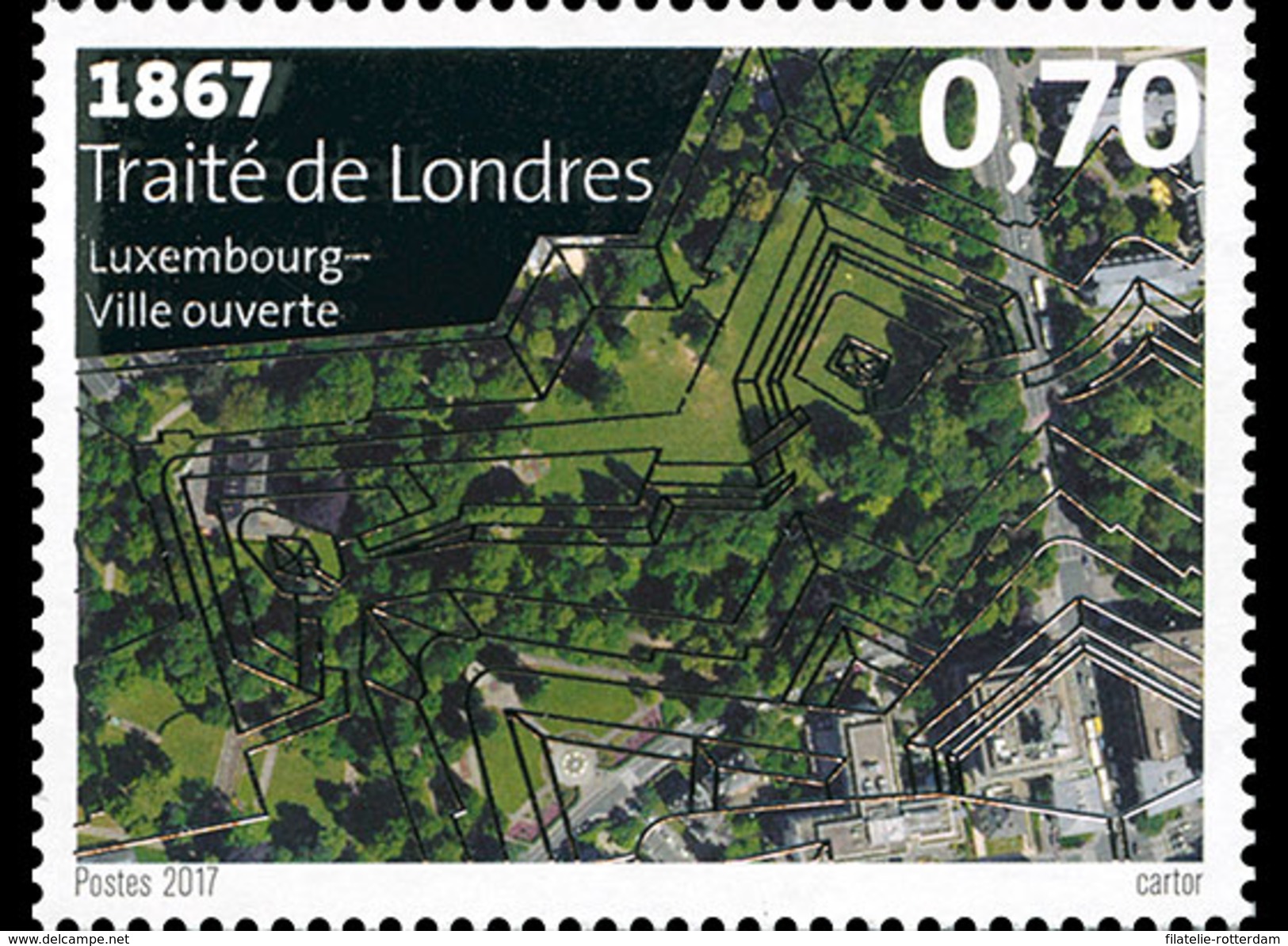 Luxemburg / Luxembourg - Postfris / MNH - 150 Jaar Verdrag Van Londen 2017 - Ungebraucht