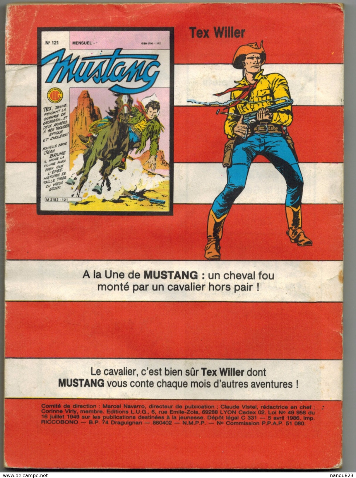 RODEO Edition LUG Mensuel N° 416 Avril 1986 - Rodeo