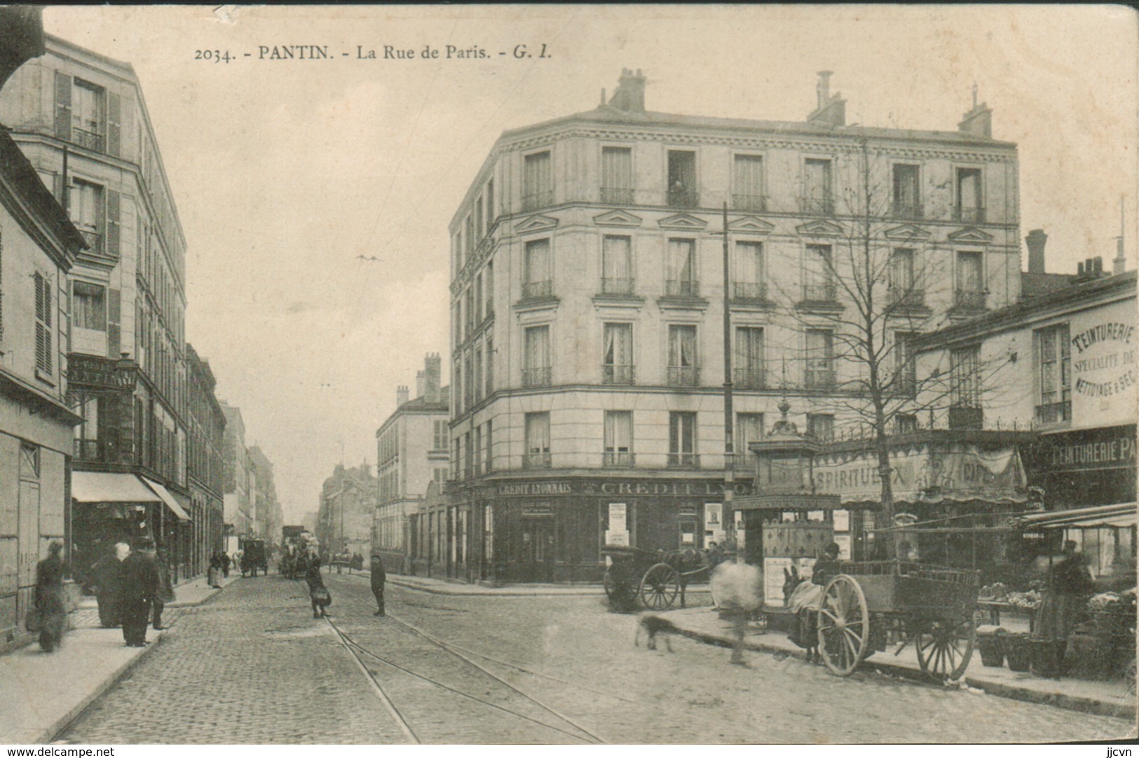 93 - Pantin - La Rue De Paris - Pantin