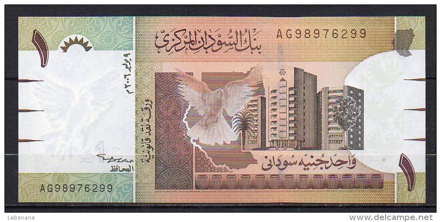 523-Soudan Billet De 1 Pound 2006 AG989 Neuf - Soudan