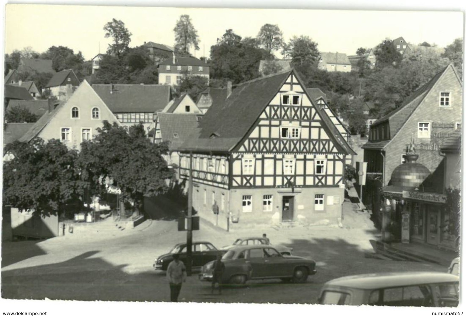 CPSM HOHNSTEIN - Markt - Hohnstein (Saechs. Schweiz)