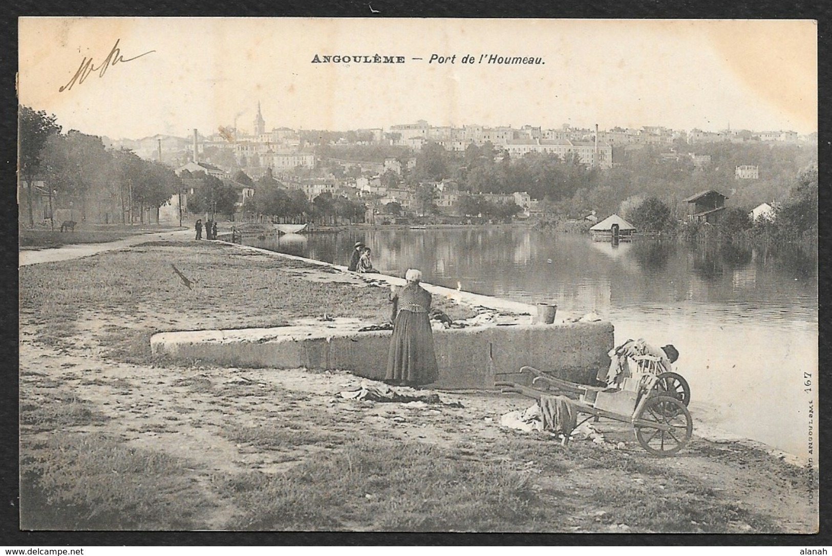 ANGOULEME Lavandières Au Pont De L'Houmeau (Tongimed) Charente (16) - Angouleme