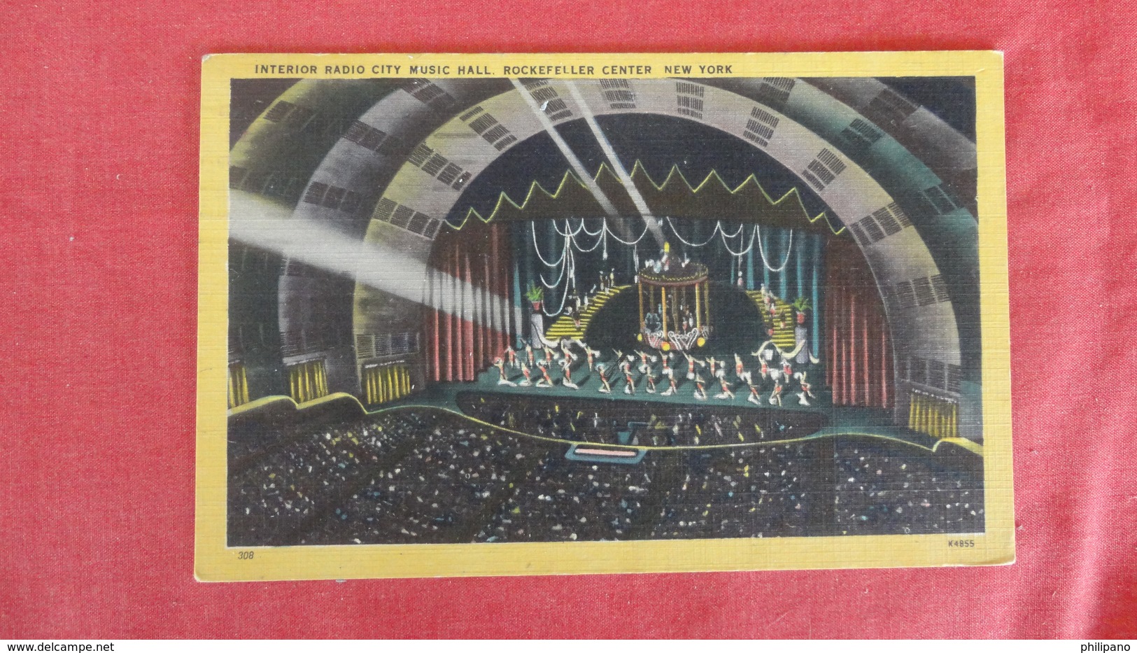 Interior Radio City Music Hall New York > New York City  Has United Nations  Stamp & Cancel Ref 2569 - Other & Unclassified