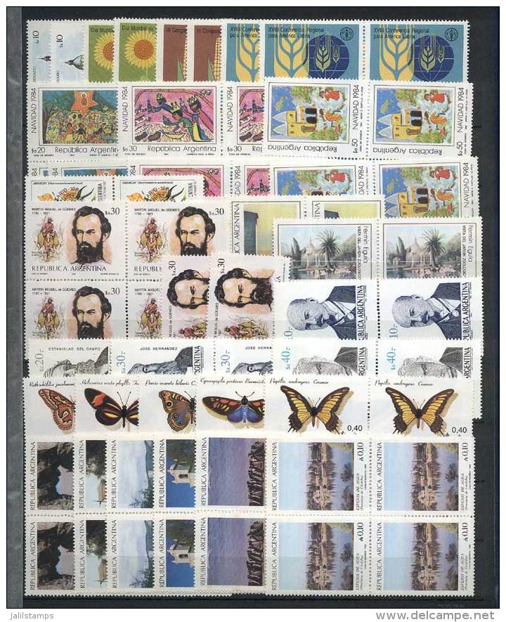 Stockbook With Stock Of Never Hinged Modern Stamps, VERY THEMATIC And Of Excellent Quality. Catalog Value US$622. - Collections, Lots & Séries