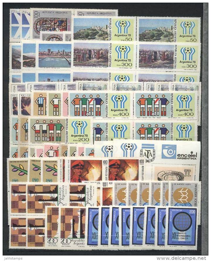 Stockbook With Stock Of Never Hinged Modern Stamps, VERY THEMATIC And Of Excellent Quality. Catalog Value US$1,269. - Collections, Lots & Séries