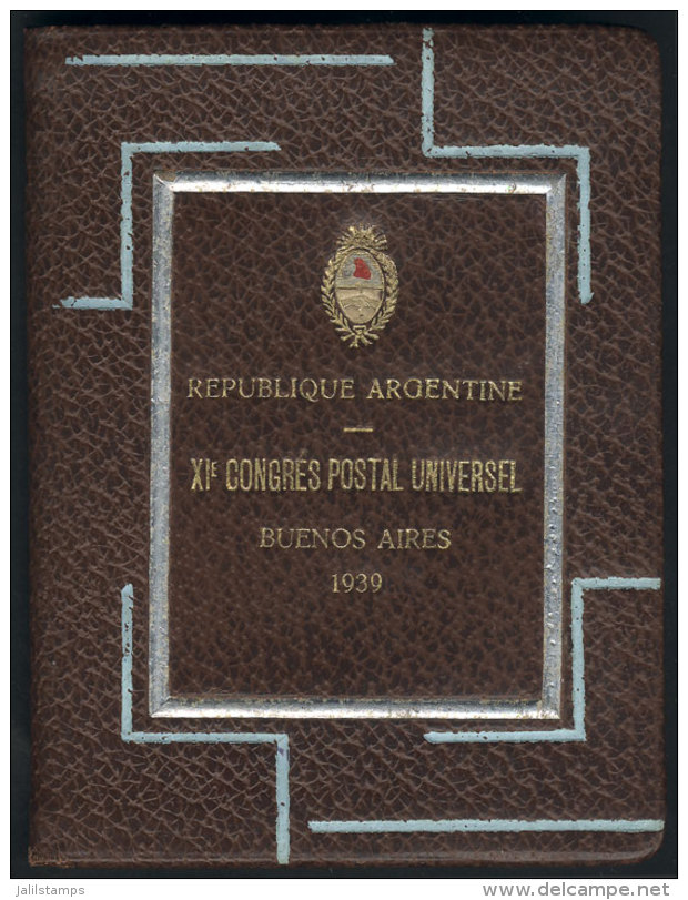 Extremely Rare Gift Book Given By The Argentine Post To Those Attending The XI UPU Congress Held In Buenos Aires In... - Autres & Non Classés