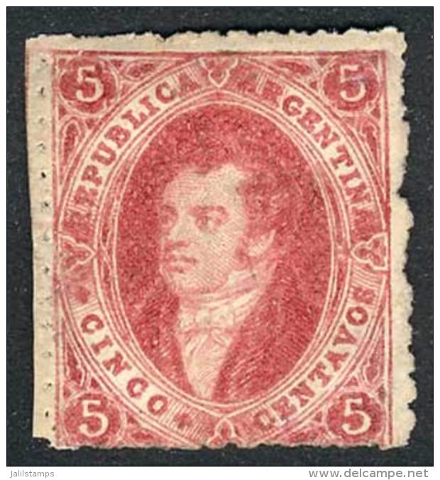 GJ.33, One Of The Few Known UNUSED Examples, Fine Quality, Rare, Catalog Value US$1,000, With Alberto Solari... - Neufs