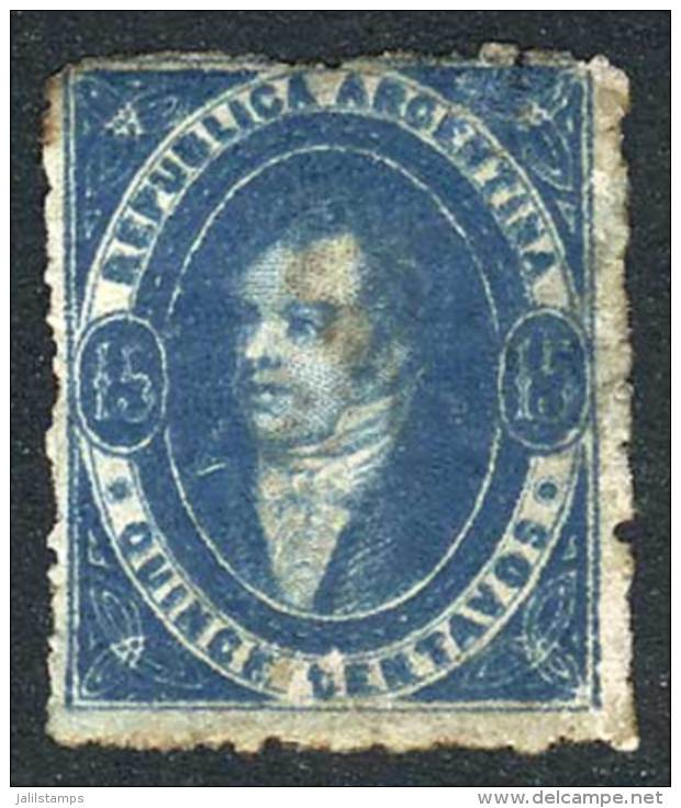 GJ.24B, Spectacular MINT COBALT BLUE Example, So Rare That It Is Not Even Catalogued As Mint. Very Fine Quality.... - Neufs