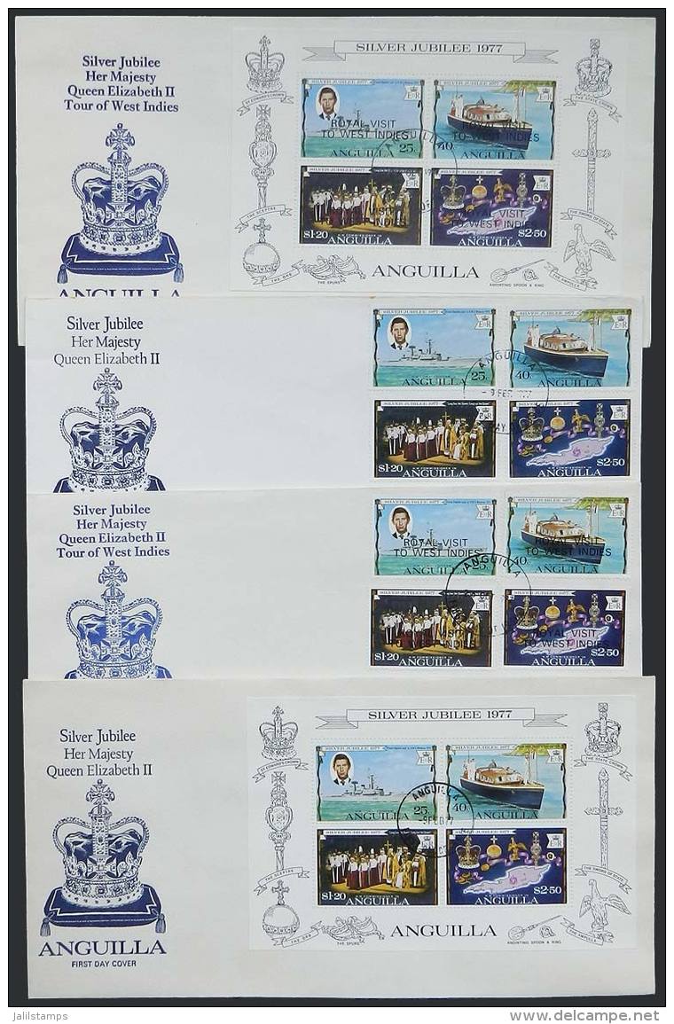 4 FDCs Of 1997, Very Thematic, VF Quality! - Anguilla (1968-...)