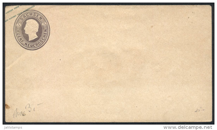 1859-1865 5 Covers (postal Stationery), 2 Used, High Catalog Value! - Other & Unclassified