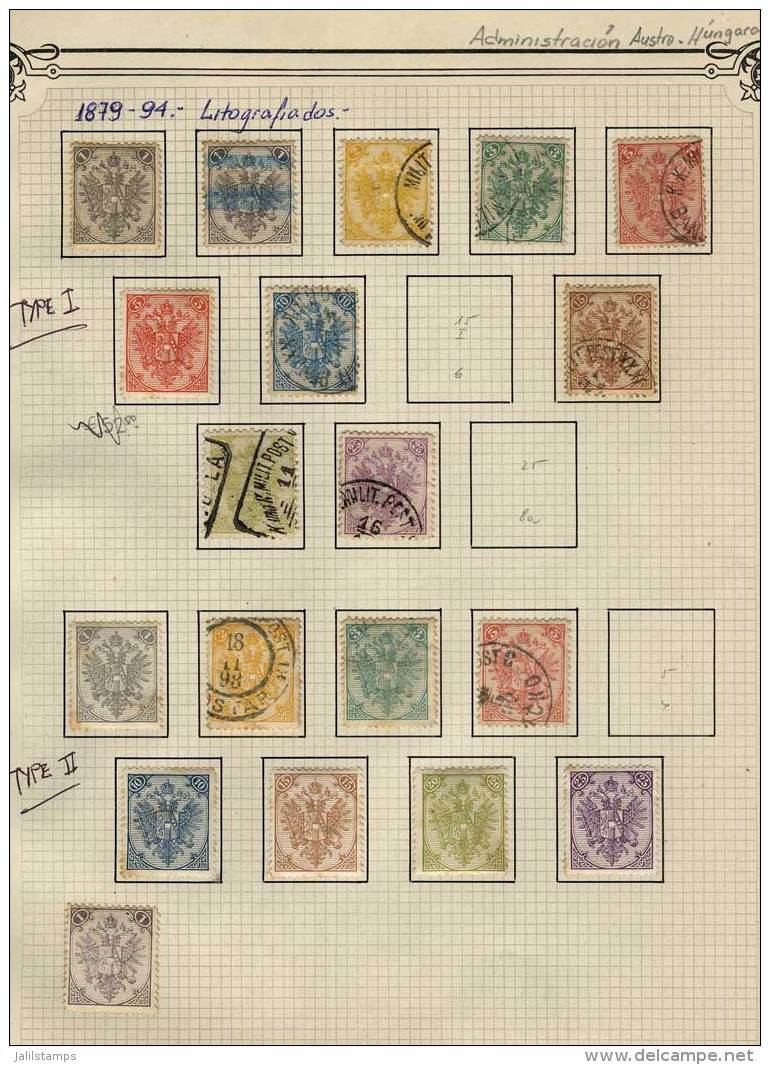 Old Collection On Algum Pages, Including Very Interesting Stamps And Sets. General Quality Is Fine To Very Fine,... - Bosnie-Herzegovine