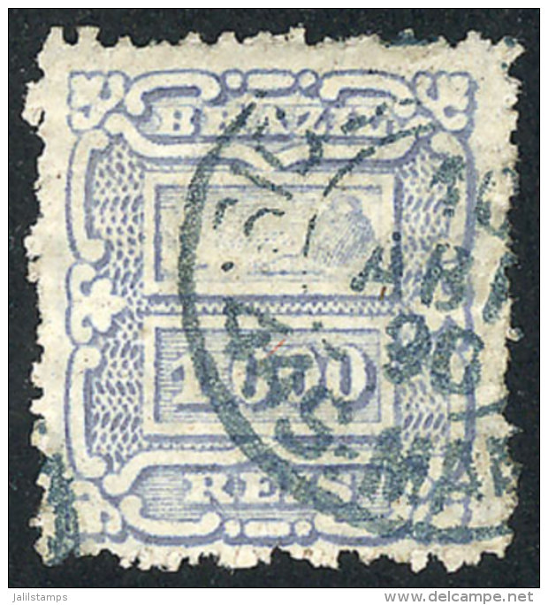 Sc.98, 1888 1000R. Light Blue, Used, Excellent Quality, Catalog Value US$110 - Autres & Non Classés