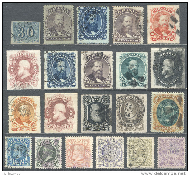 Lot Of Interesting Old Stamps Of VF Quality, All Different, Scott Catalog Value US$760, Good Opportunity! - Collections, Lots & Séries