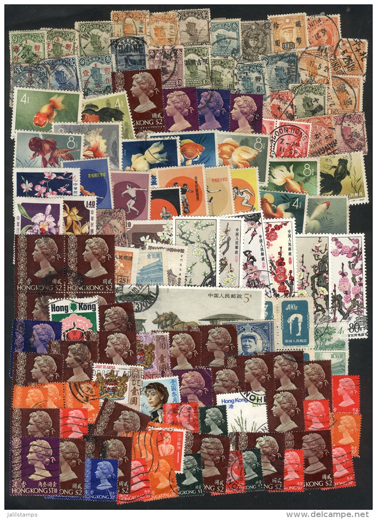 Lot Of Varied Stamps, Including Hong Kong, Interesting, Low Start - Autres & Non Classés