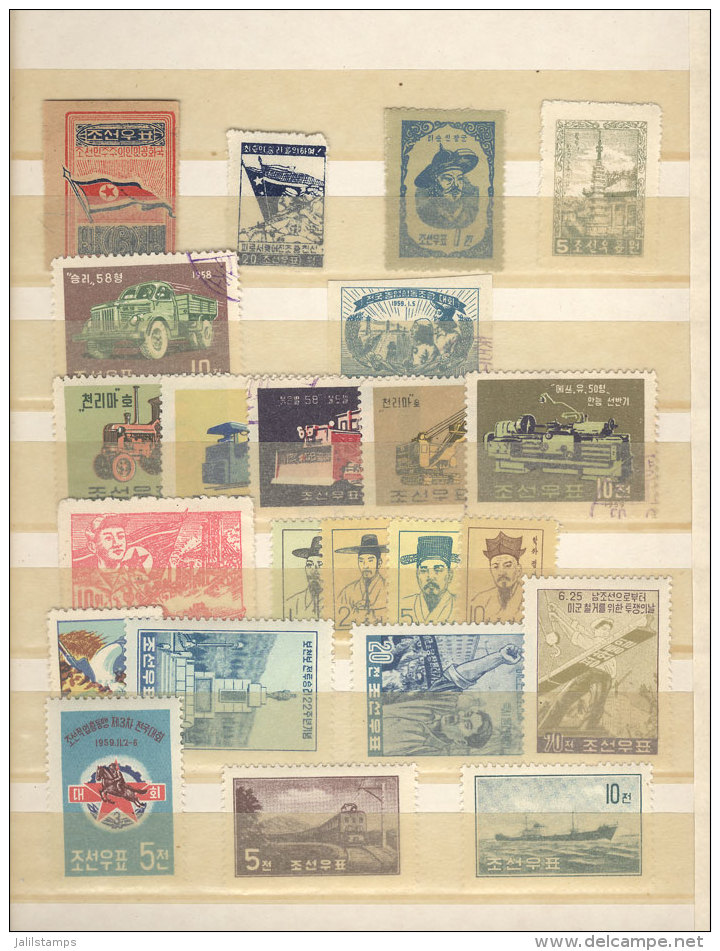 Attractive Group Of Good Stamps And Sets Of North Korea (+ Some Of South Korea At The End), Almost All MNH And Of... - Corée (...-1945)