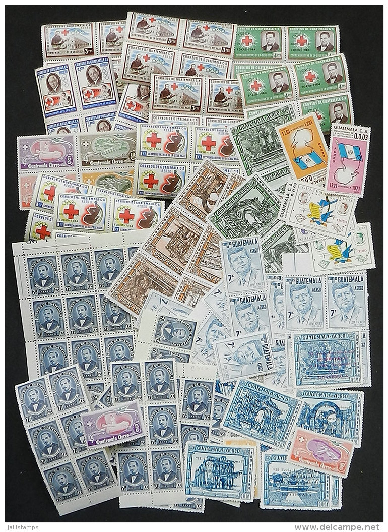 Lof Of VERY THEMATIC Sets And Stamps, Most Mint Never Hinged, Excellent Qualtiy, Yvert Catalog Value Euros 282. - Guatemala