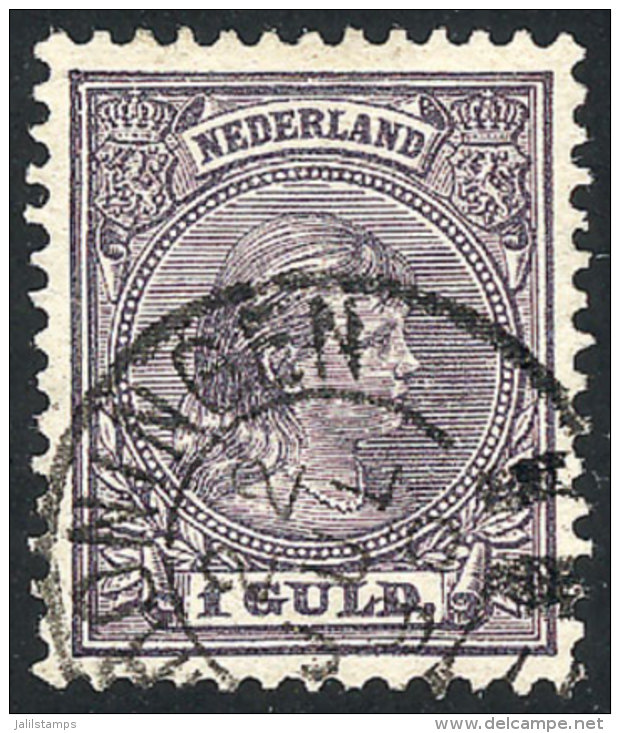 Sc.50, 1891/4 1G. Violet, Used, Excellent Quality, Catalog Value US$77 - Used Stamps