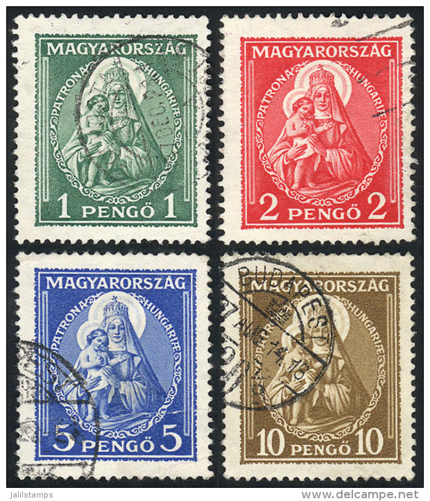 Sc.462/465, 1932 Madonna, Cmpl. Set Of 4 Used Values, VF Quality! - Autres & Non Classés