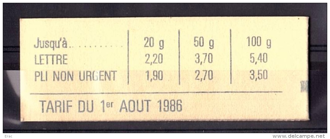 France - 1985 - Carnet à Composition Variable - C 1501 - Neuf ** - Fermé - Liberté De Delacroix - Modernes : 1959-...