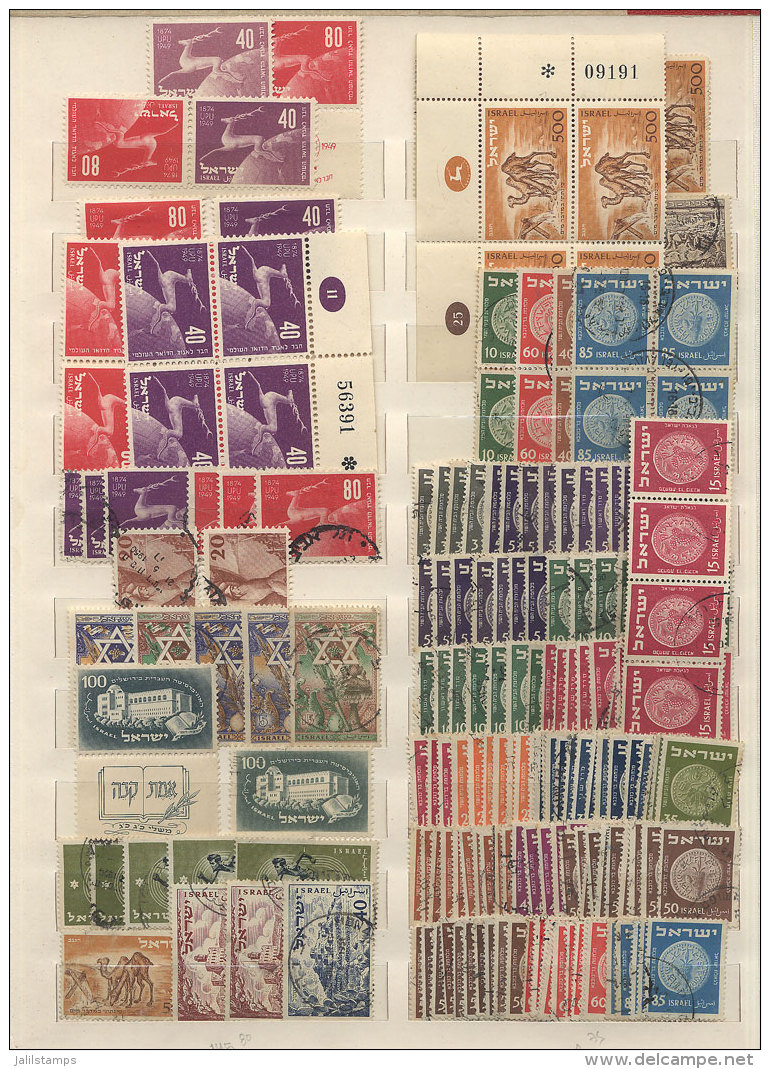 Stock Of Stamps In Large Stockbook, Ealier Issues Are Used Or Mint, Then Almost All MNH. The General Quality Is... - Collections, Lots & Séries