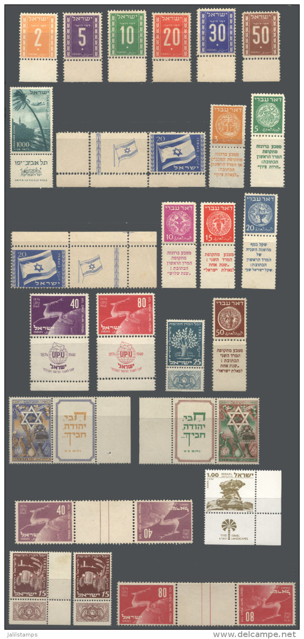 Lot Of Good Stamps And Sets, Mint Lightly Hinged, Some Without Gum, Several Of Fine Quality And Others With Minor... - Collections, Lots & Séries