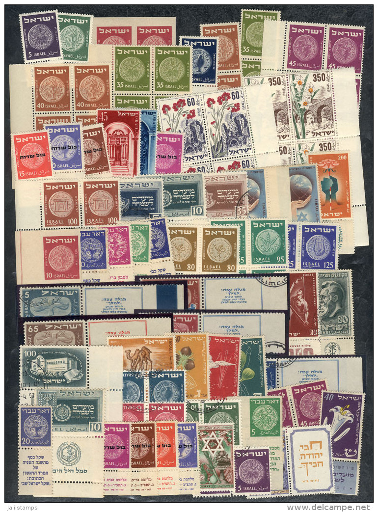 Interesting Lot Of Varied Stamps, Many Of Fine To VF Quality, Some With Minor Defects, Others With Incomplete Tabs.... - Collections, Lots & Séries