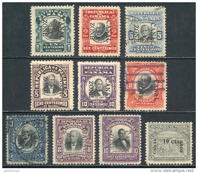 Lot Of Old Stamps, All Of Very Fine Quality, Scott Catalog Value US$150+ - Panama