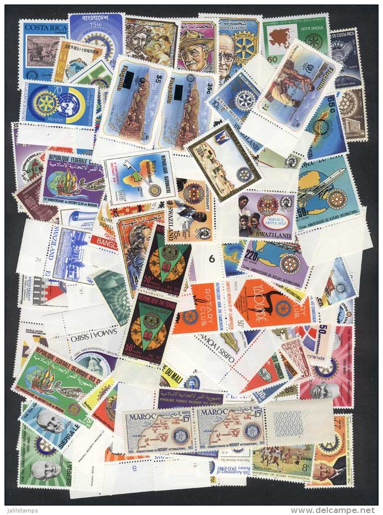 TOPIC ROTARY: Lot Of Stamps And Complete Sets, All Mint Never Hinged Of Excellent Quality, Yvert Catalog Value Over... - Autres & Non Classés