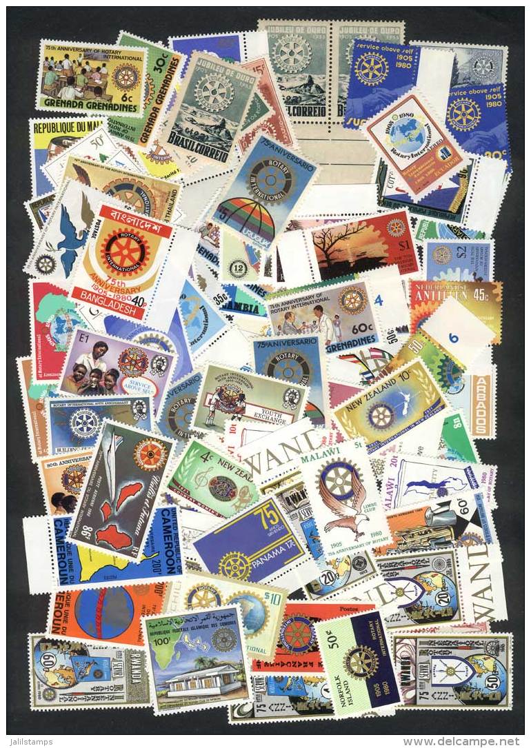 TOPIC ROTARY: Lot Of Stamps And Complete Sets, All Mint Never Hinged Of Excellent Quality, Yvert Catalog Value Over... - Autres & Non Classés