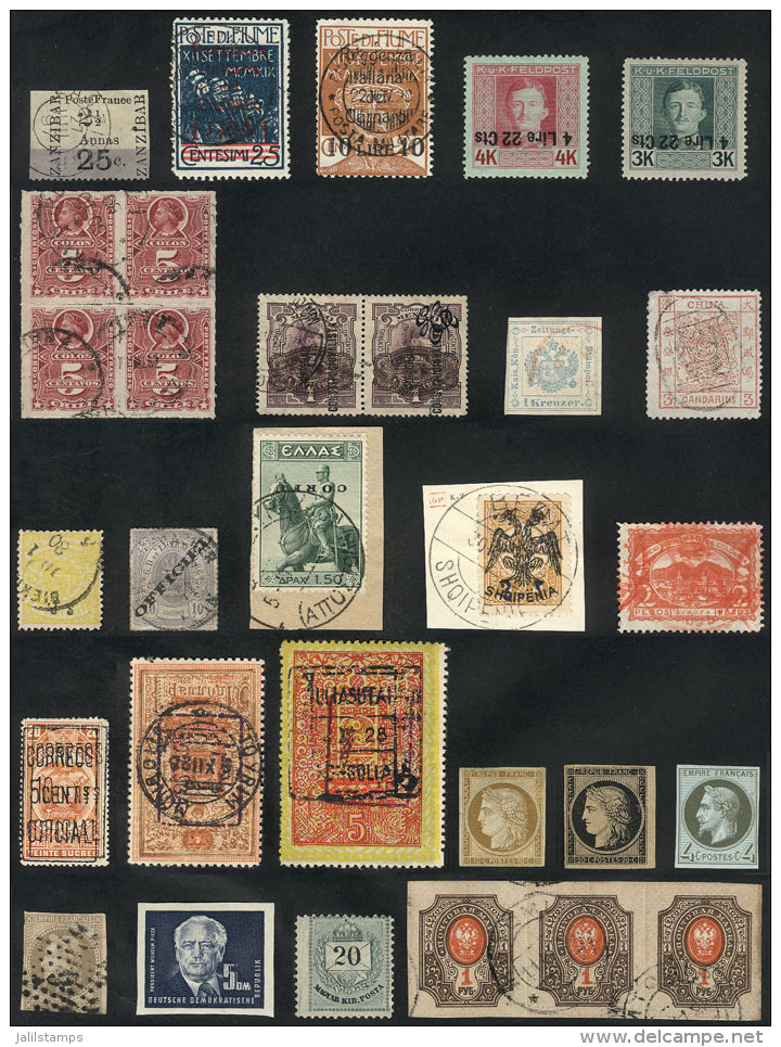 Lot Of Interesting And Rare Stamps Of Varios Countries, Most Of Very Fine Quality. VERY HIGH Catalog Value, They... - Autres & Non Classés