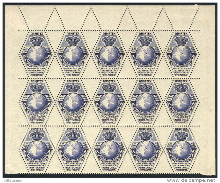 Lot Of Cinderellas In Complete Sheets Or Large Blocks, Very Fine Quality, Interesting! - Autres & Non Classés