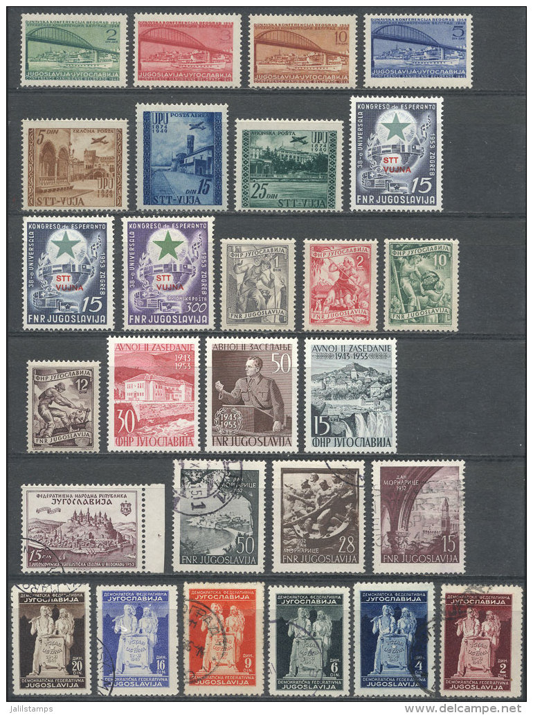 Lot Of Varied Stamps And Sets, Most Mint (many MNH) And Of VF Quality, Yvert Catalog Value Approx. Euros 350++ - Autres & Non Classés